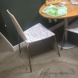 White Stacking Dining Guest Chair